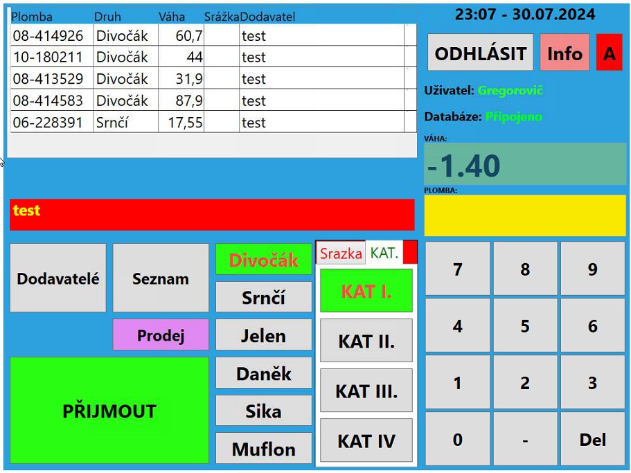 Příjmový terminál
